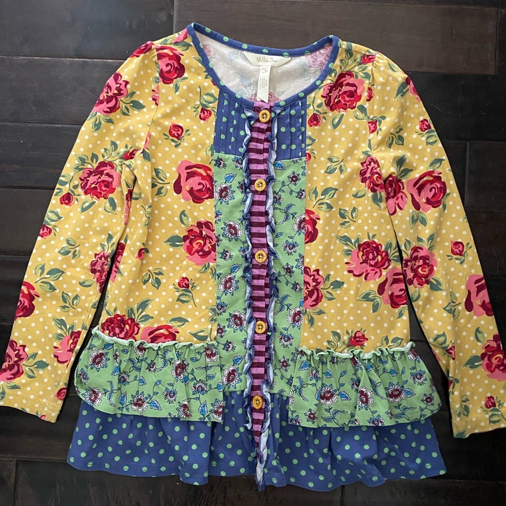 Matilda Jane Floral Patchwork Long Sleeve Top